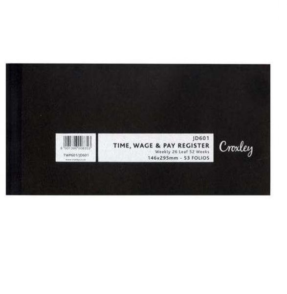 Croxley Time, Wage And Pay Register - JD601