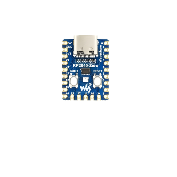 WVS RP2040 Pico-Style MCU Board with USB-C and 2MB Flash