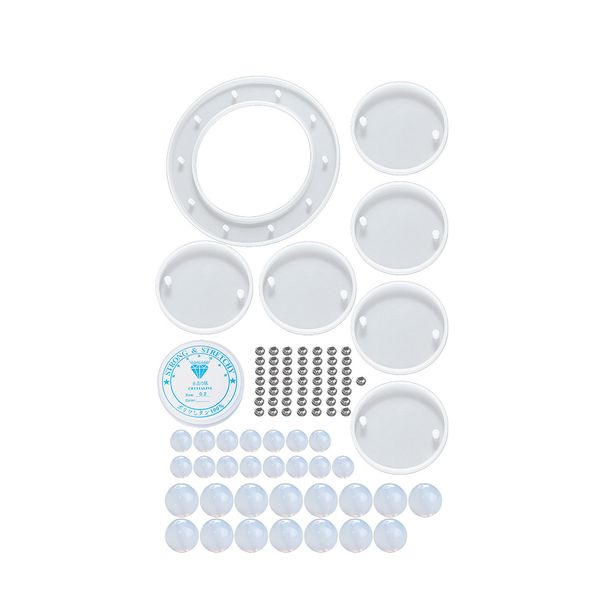 Resin Wind Chime Making Molds Silicone Chimes Mold with Beads Kit