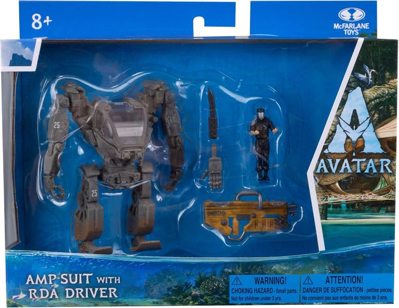 Avatar AMP Suit with RDA Driver Figurine