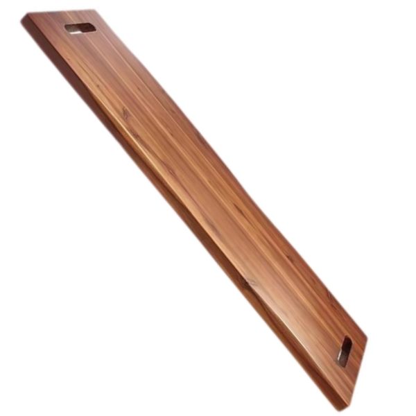 Kitchen Large Acacia Wood Charcuterie Board Tray with Handles (92cm)