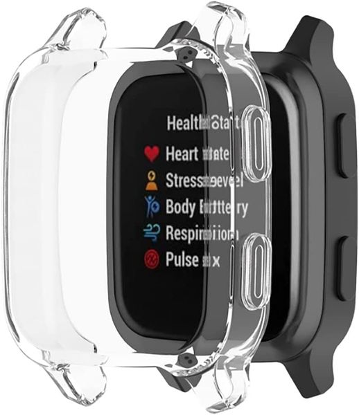 Garmin Venu Sq Full TPU Protective Case for -Clear