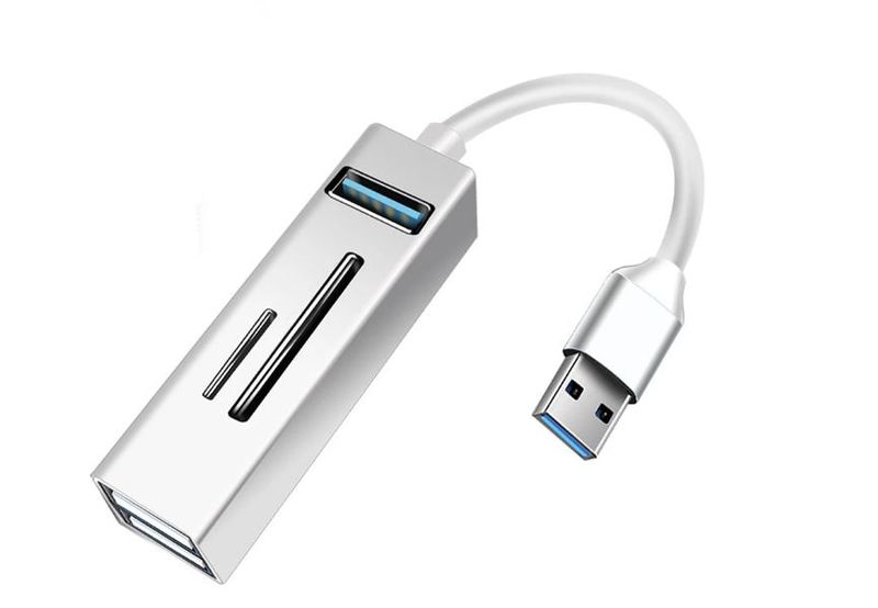 5-In-1 USB Hub USB 3.0 5Gbps High Speed Multi-Hub