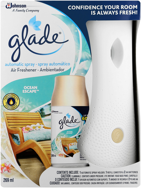 Glade Automatic Spray 3 in1 Ocean Escape Primary Unit
