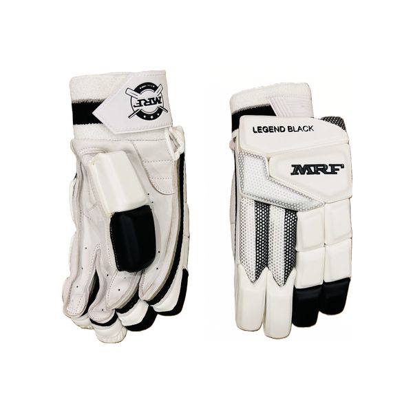 MRF Legend Black Cricket Batting Gloves