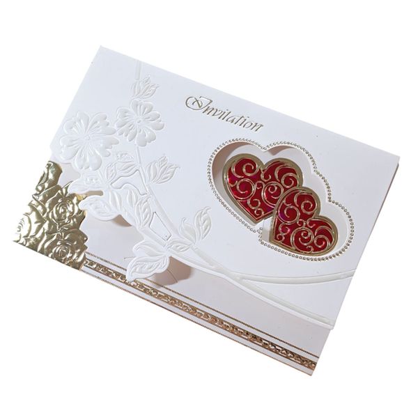 DIY Laser Cut Unique Invitation &amp; Envelope Party Wedding - Pack of 20