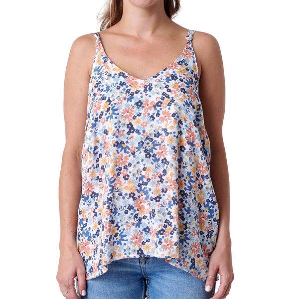 Hedgehogs-Ladies-Rae Top-White Floral
