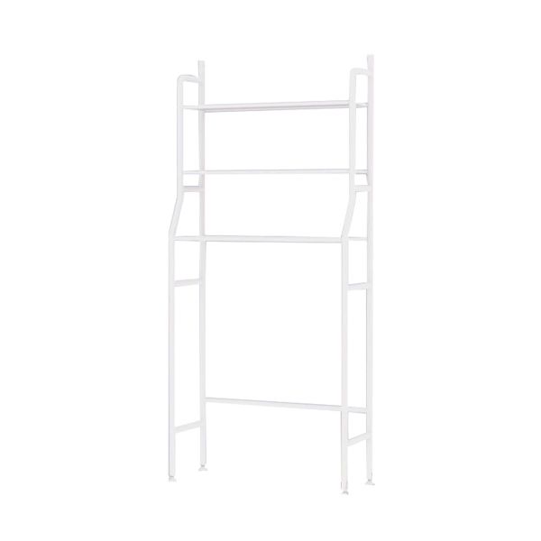 3-Tier Adjustable Over The Washing Machine Standing Storage Rack Shelf