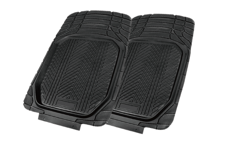 ACA - Heavy Duty Front Rubber Car Mat Set - 2 Piece