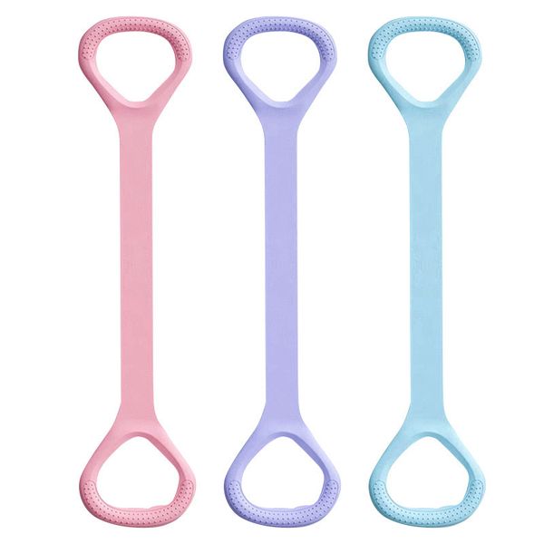 3 Pack Figure 8 Fitness Resistance Band Arm Back Training Elastic Ropes