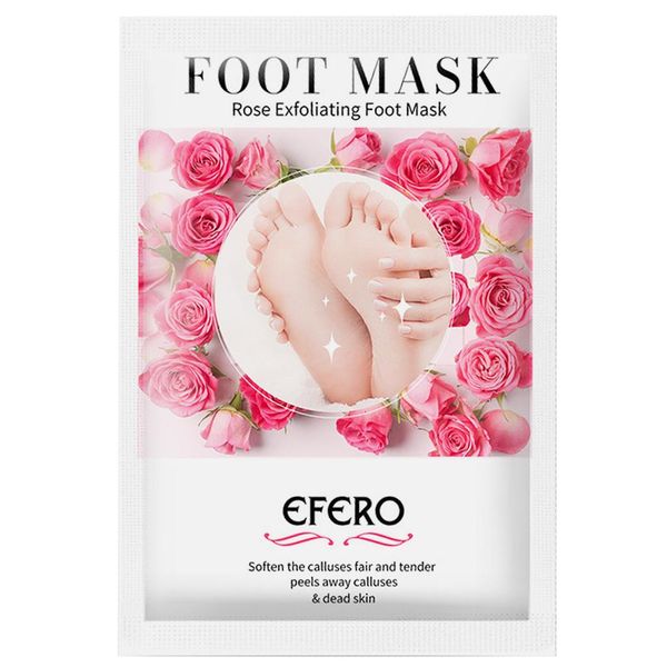Exfoliating Foot Mask - Rose