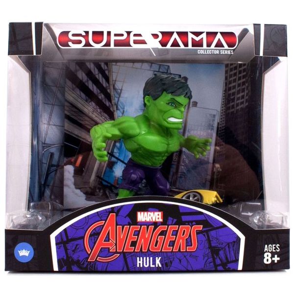 Superama Marvel Hulk Figural Diorama