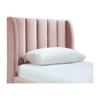 MaI Lifestyle - Gongomela Panel Wingback Headboard - Blush Velvet