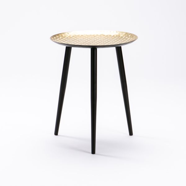 Emmerson Metal Round Side Table - 44cm