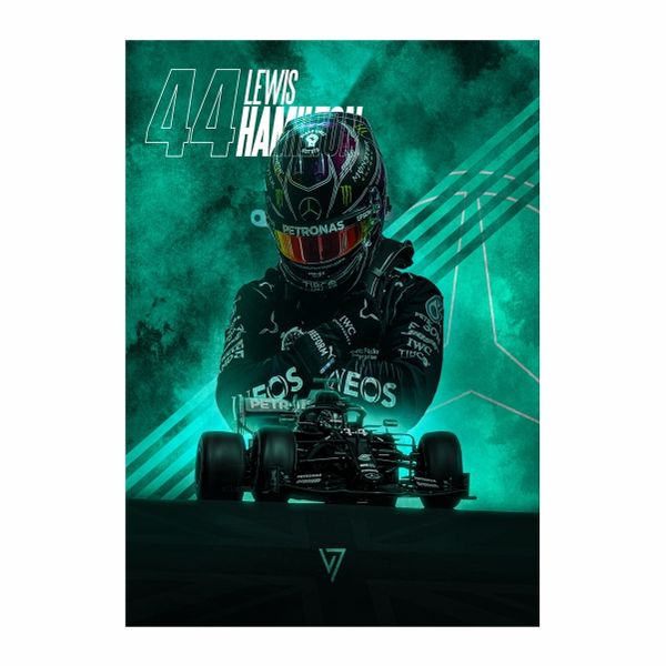 Lewis Hamilton Poster - A1