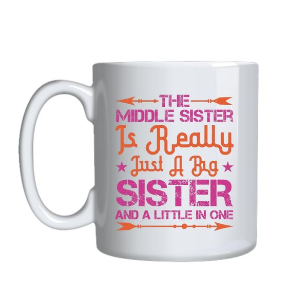 The Middle Sister Mug Gift Idea 161