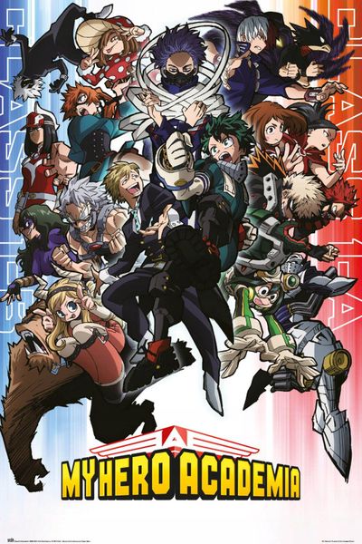 My Hero Academia - Class 1-A &amp; 1-B Poster
