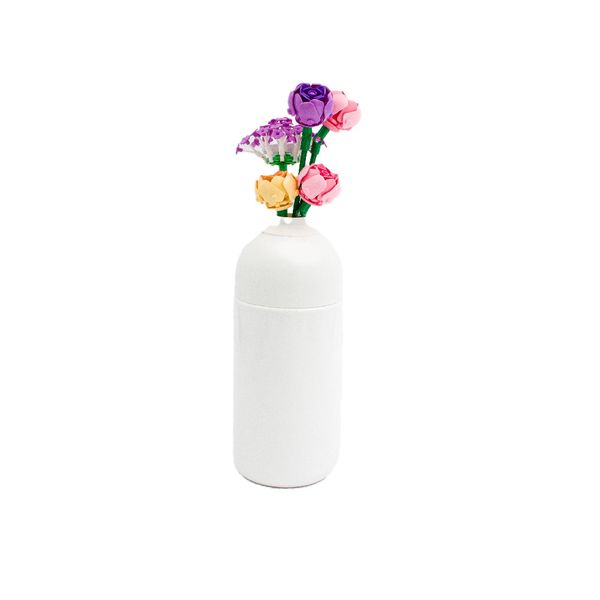 Sluban Building Set: Pleyerid - Flowers - Peony - 198 Pieces