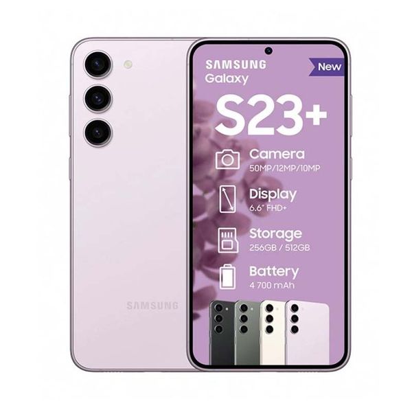 Samsung Galaxy S23 Plus 5G Dual Sim 256GB - Lavender