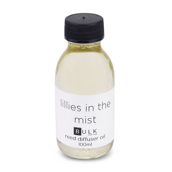 Bulk Body Care - Reed Diffuser Perfume Oil - Lillies in the Mist - 100ml