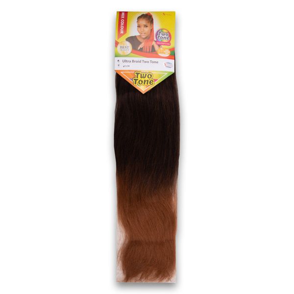 X-Pression - Ultra Braid - Two Tone Colour #1/30 - 4 packs