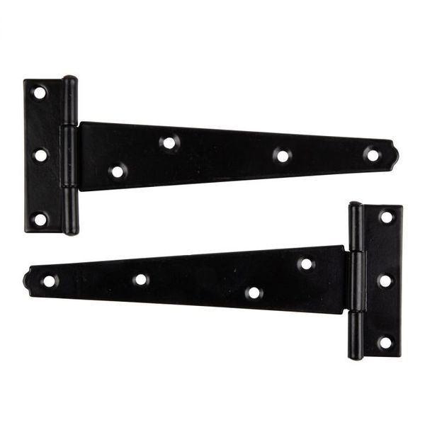 Bulk Pack 10 x Kaufmann Tee Hinge Black Japan Ld 150MM Pair