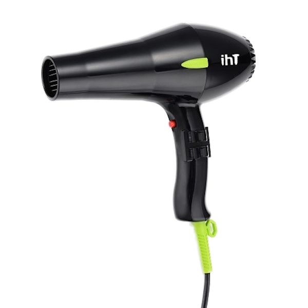 2000w Professional Hand Held Dryer By ihT - Black