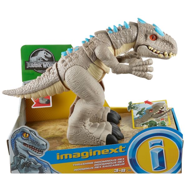 Imaginext Jurassic World Thrashing Indominus Rex Dinosaur