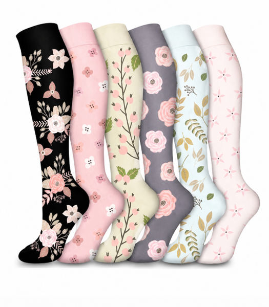 Compression Circulation Socks For Women And Men 6 Pairs