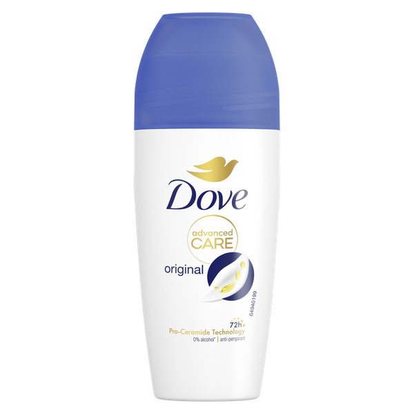 Dove Original Antiperspirant Roll-On Deodorant 6x50ml