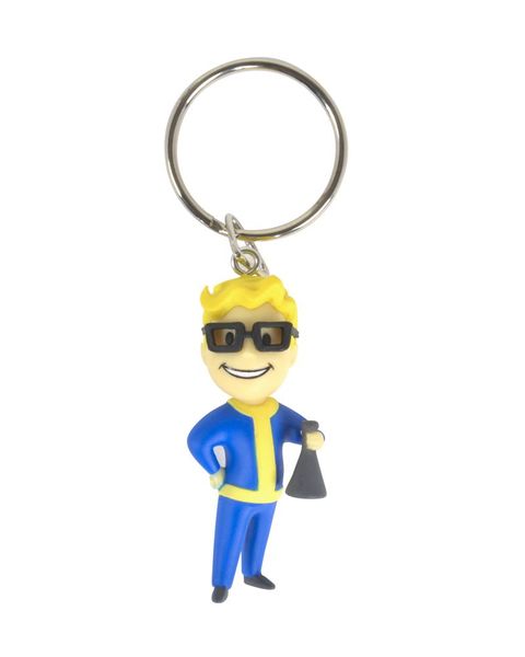 Official Fallout Vault Boy Science Keyring / Keychain