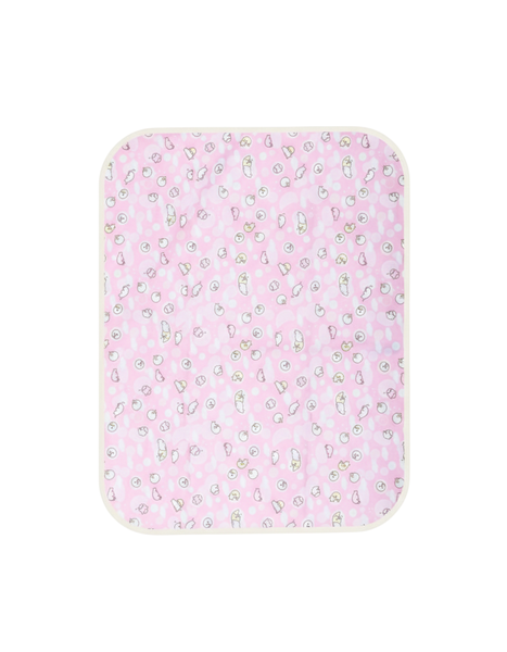 Cute Pink Waterproof, Washable Baby Leakproof Mat - Bed Protector