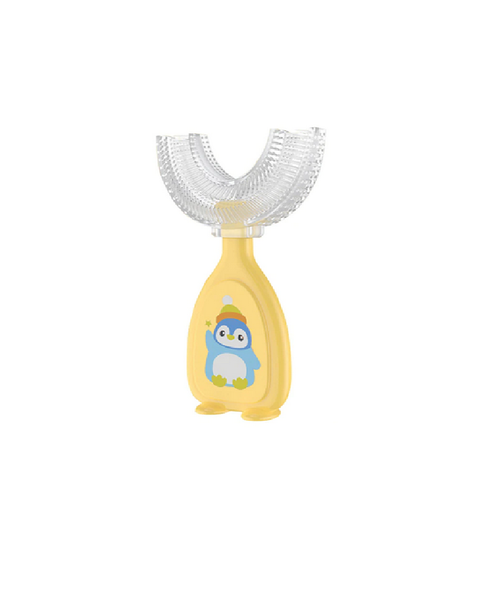U-shaped kids Toothbrush- Yellow