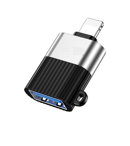 Lightning Male To USB Female OTG Mini Adapter 480Mbps Compatible with iPhone/iPad