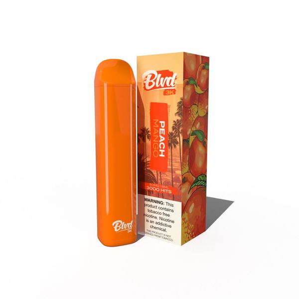 BLVD 3K Disposable Vape 8ml -3000 Puffs Peach Mango