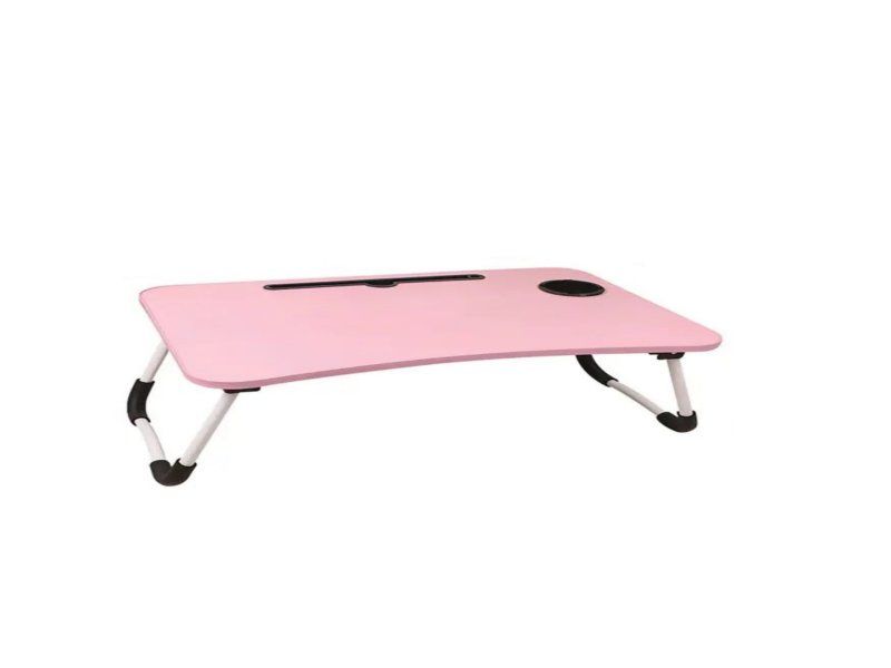 Foldable and Portable Mini Laptop Table-Pink