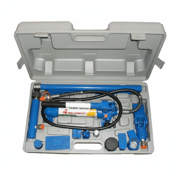 Heavy-Duty Hydraulic Body Frame Repair Kit - 4 Ton Capacity
