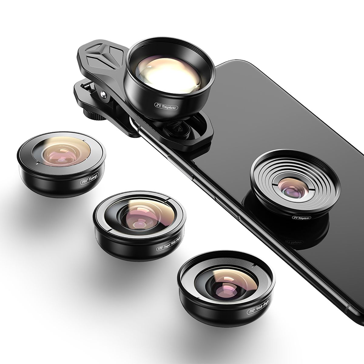 APEXEL 4K HD 5 in 1 Mobile Phone Camera Lens Kit Buy Online in South