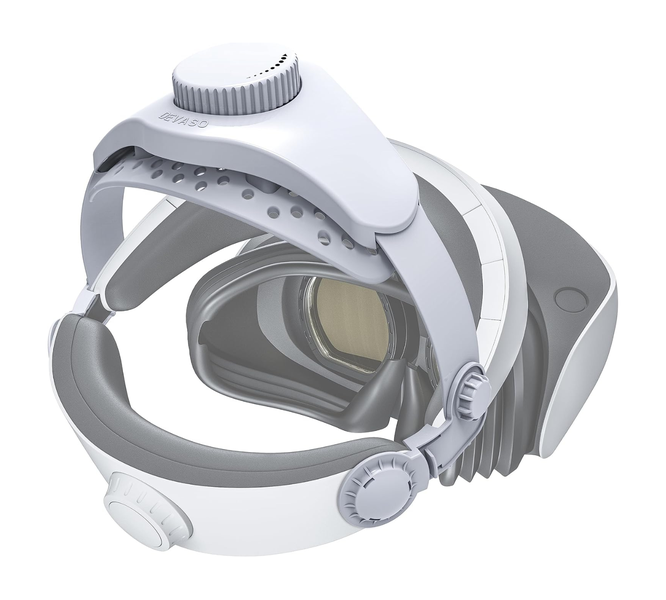 PS Compatible VR 2 Adjustable Head Strap with Silicone Cushion