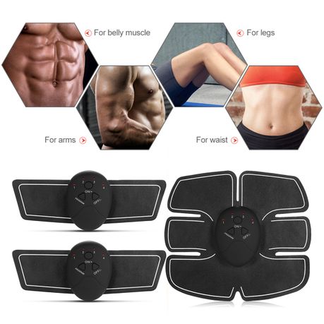 3 Piece EMS Muscle Toner and Stimulator for Men and Women