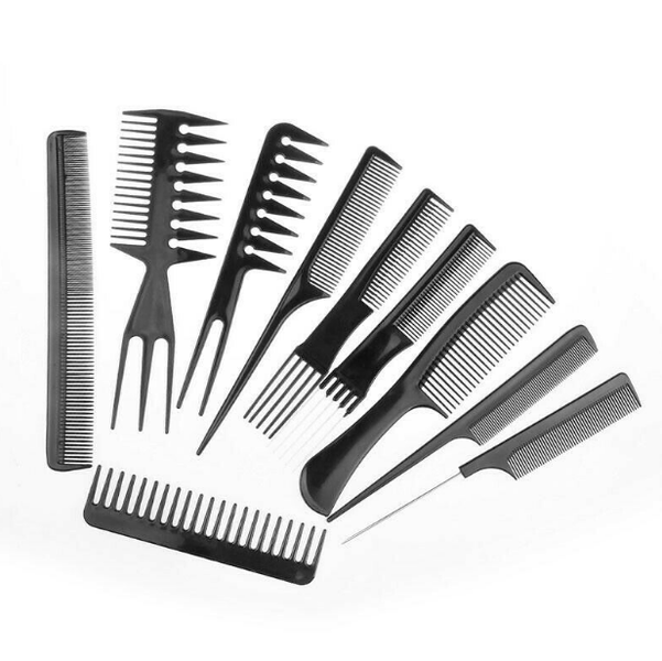 10 piece Hair Styling Comb Set