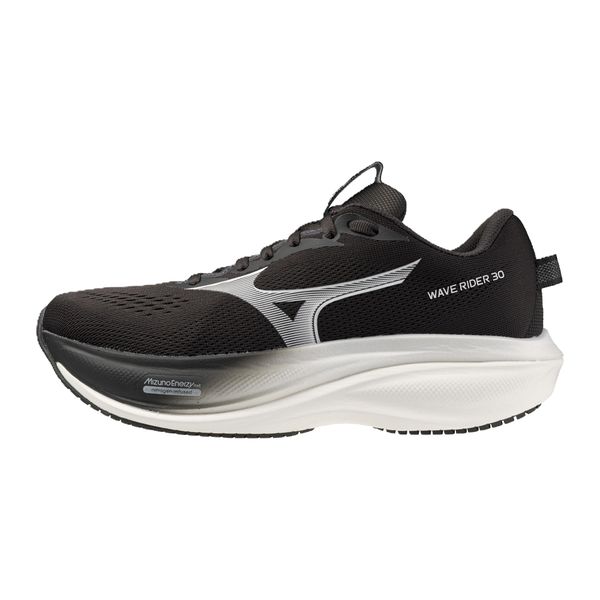 Mizuno Women's Wave Rider 30 D Road Running Shoes - Black