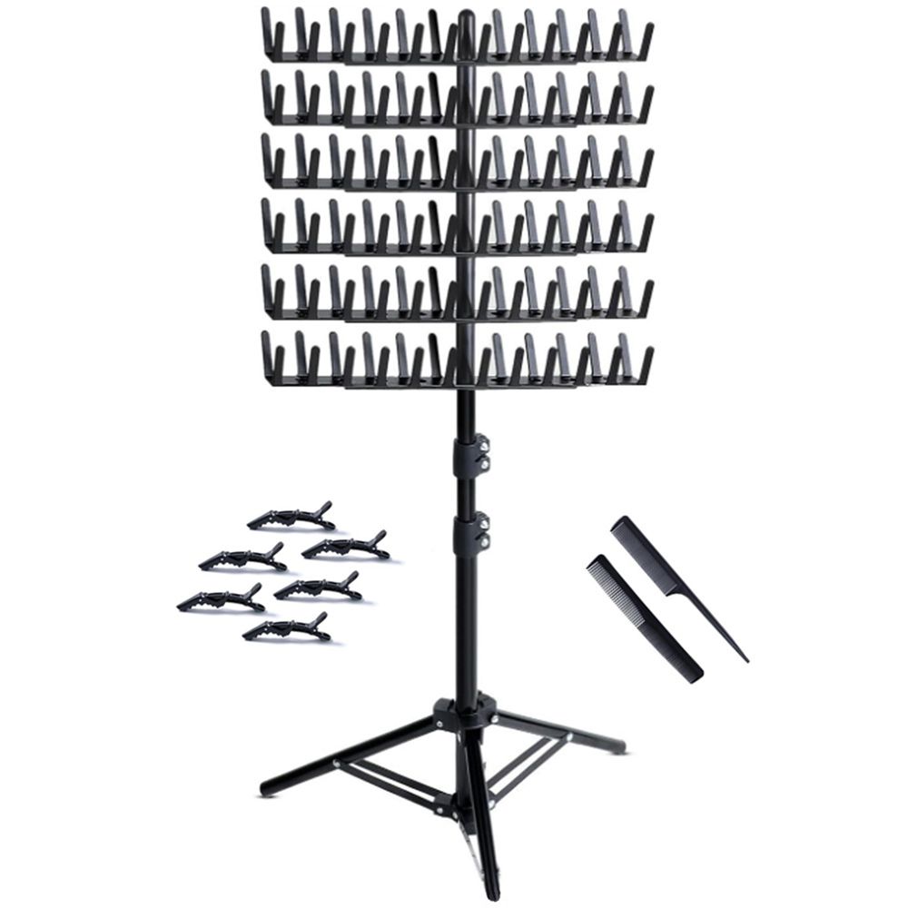 Wig Styling Rack Set( with 6Clips + 2Combs) | Shop Today. Get it ...