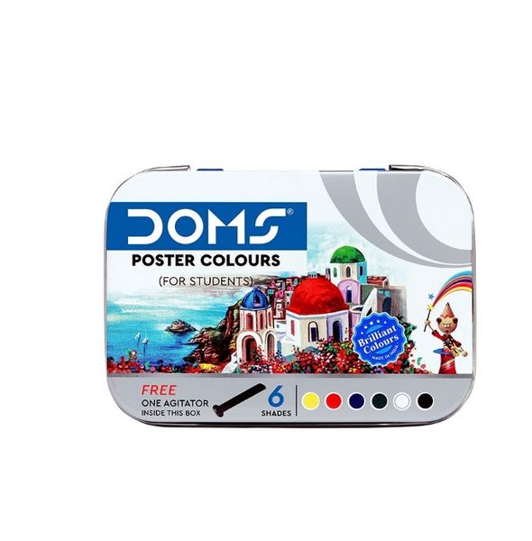 Doms Poster Colour 6 Pc