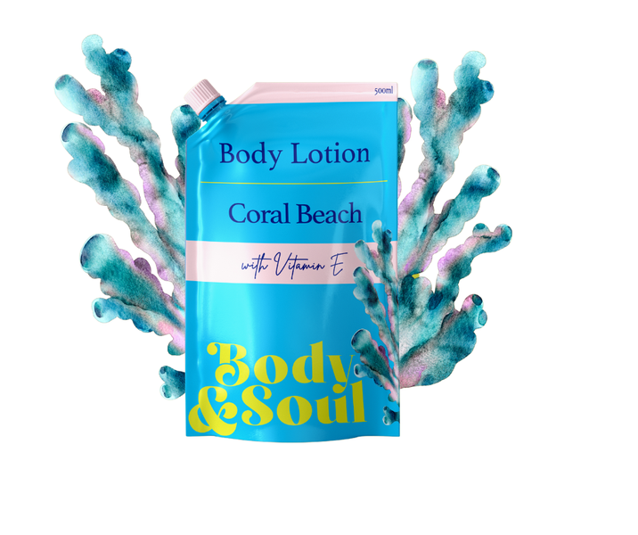 Coral Beach Vitamin E Infused Body Lotion 500ml