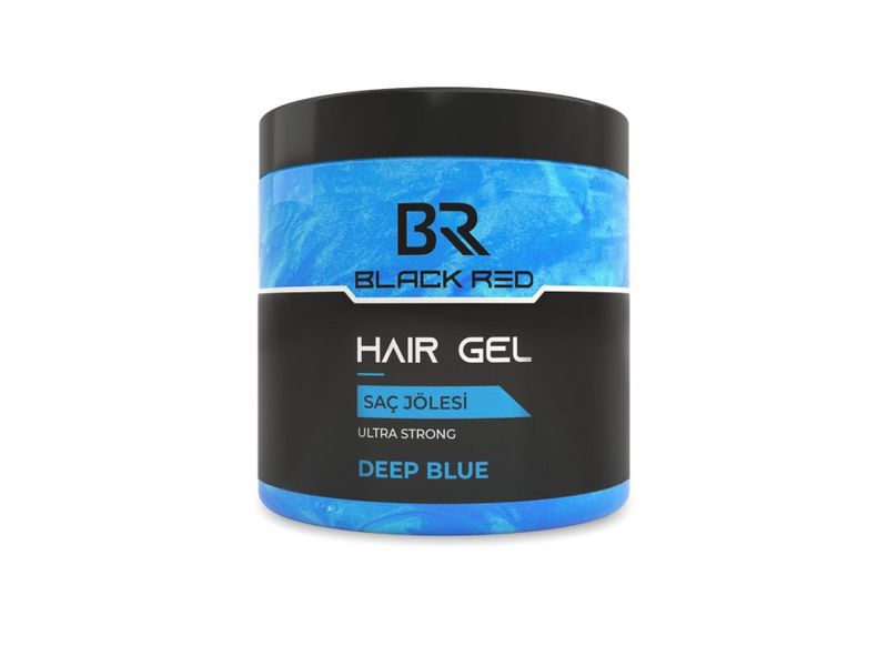 BLACKRED - Wild Ultra Strong Hair Gel - Deep Blue 500ml