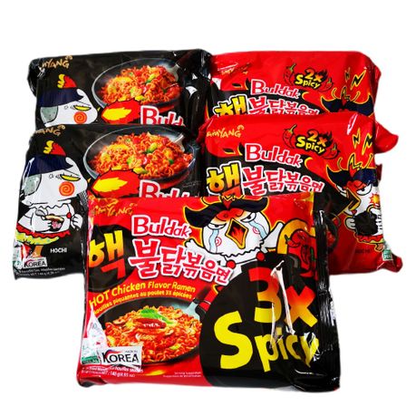 Samyang Hot Chicken Noodle Original, Double Hot & Triple Hot Flavou-5 Pack, Shop Today. Get it Tomorrow!