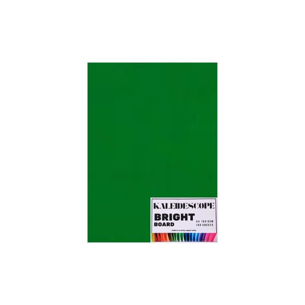 Kaleidescope Specialized Bright Board-A4-160gsm-100sheets-Emerald Green