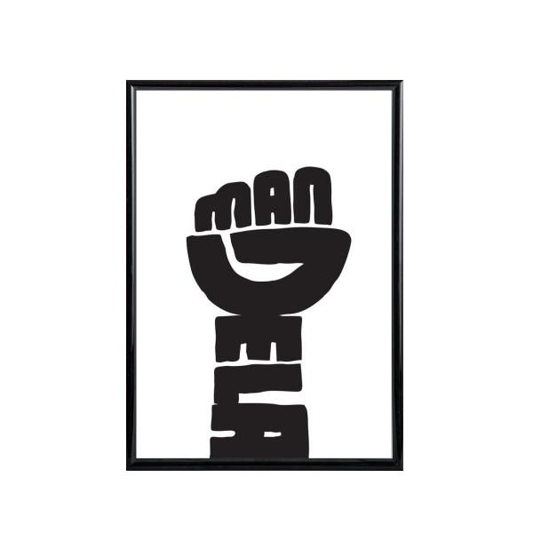 Nelson Mandela Tribute Poster A1