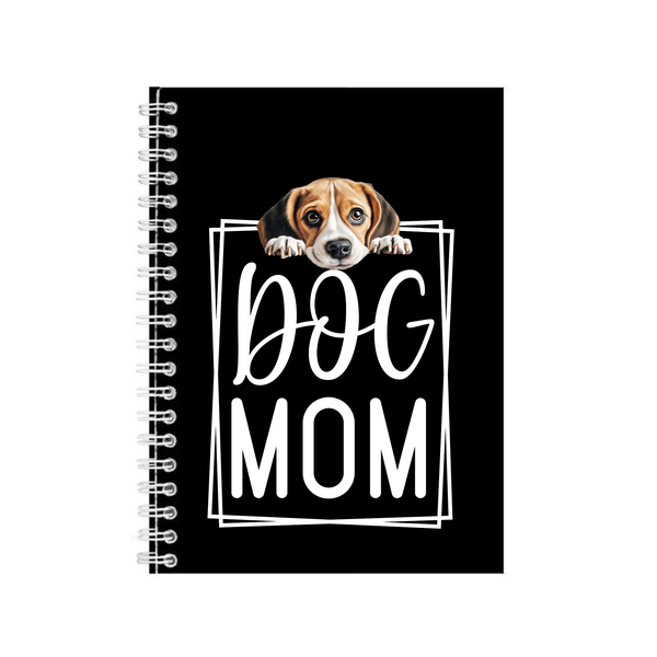 Beagle Breed A5 Blank Notebook for Dog Lovers Funny Graphic Present 007